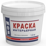 Краска интерьерная (эконом)