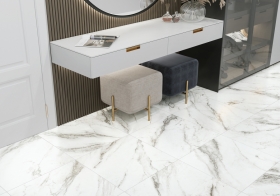 Baltia / Bianco Chiara 570*570 Керамогранит лаппатированый