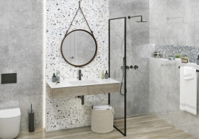 Terrazzo 570*570 Керамогранит лаппатированый