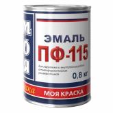 Эмаль ПФ-115 Моя краска полуглянцевая (белый) 800 г