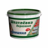 Шпатлевка акриловая выравнивающая (белый) 3,6 кг