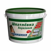 Шпатлевка акриловая выравнивающая (белый) 18 кг